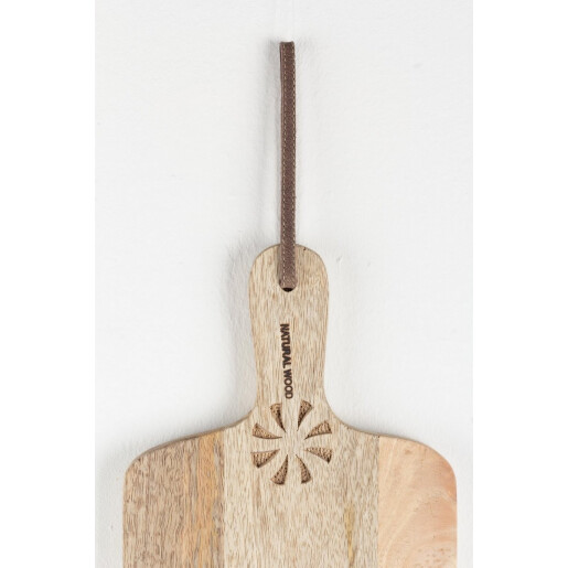 Decoratiune perete lemn maro Timber 21x1.5x90h