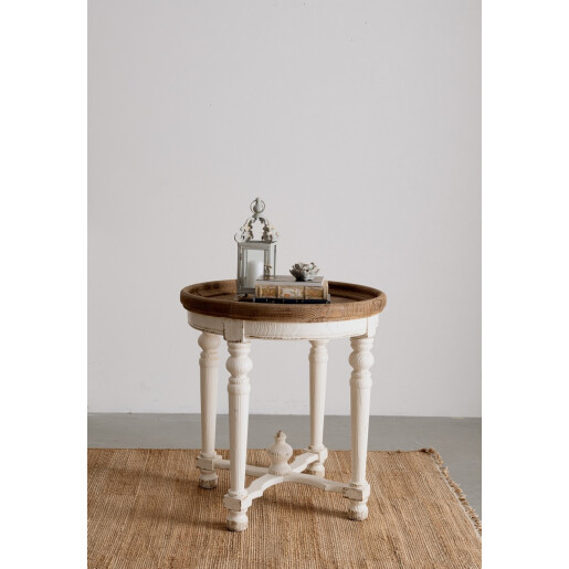 Felinar metal gri vintage Eris 14x14x37h