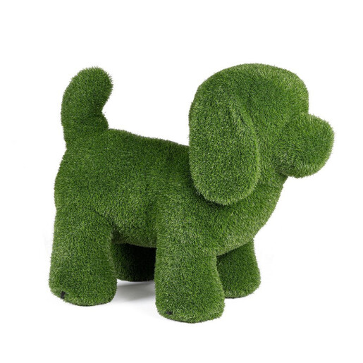 Figurina Catelus iarba artificiala verde 100x50x88h