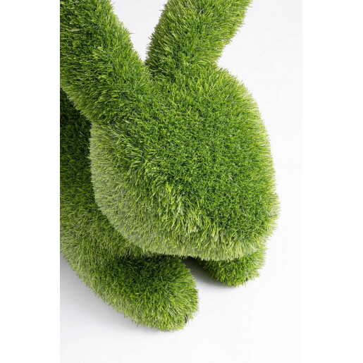 Figurina Iepuras iarba artificiala verde 68x35x54h