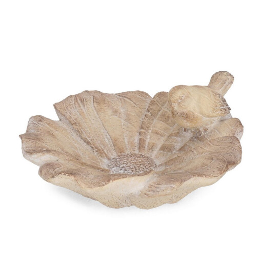 Platou decorativ ceramica maro Bird 36x38x16h