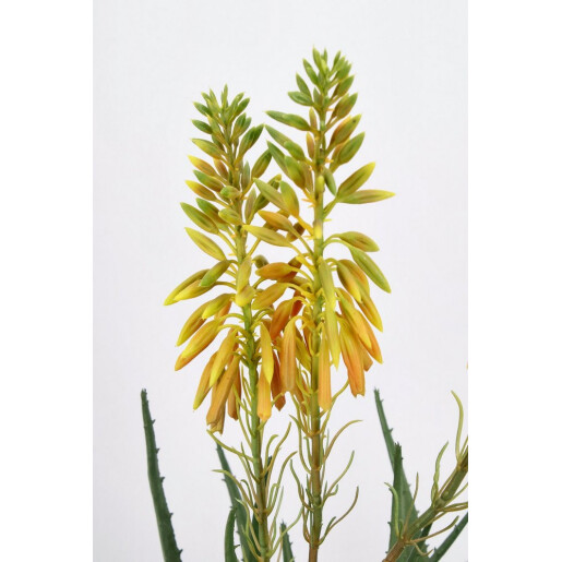 Aloe artificiala in ghiveci 12,5x14x51h