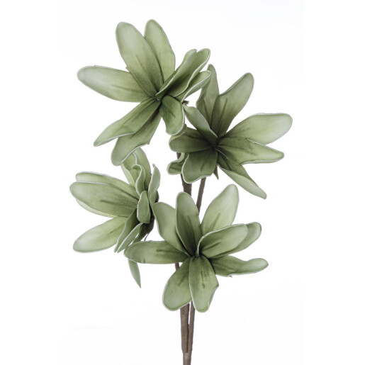 Set 12 Magnolii artificiale verzi 25x92h