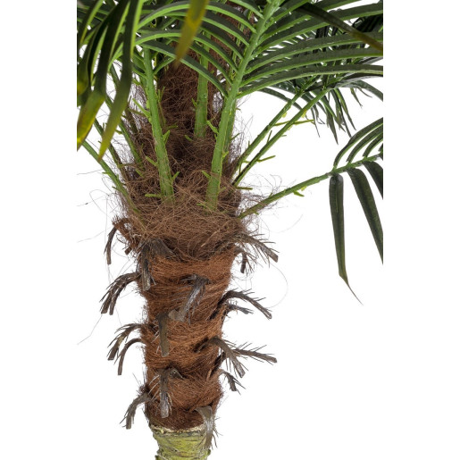 Palmier artificial Cycas cu 21 frunze in ghiveci 300 h