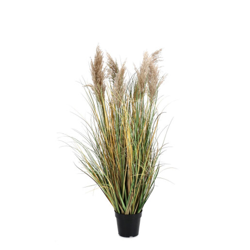 Pampas artificial in ghiveci 80x120 cm