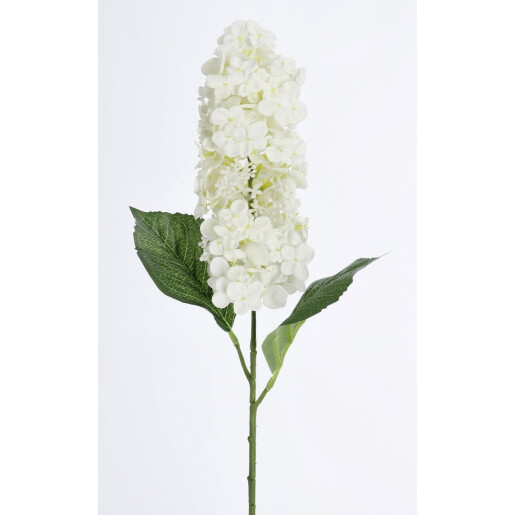 Set 12 Hortensii artificiale albe verzi Ø22x64h