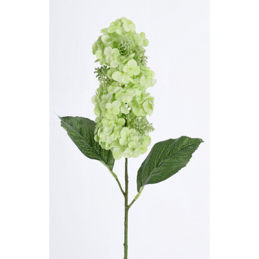 Set 3 Hortensii artificiale verzi Ø22x64h