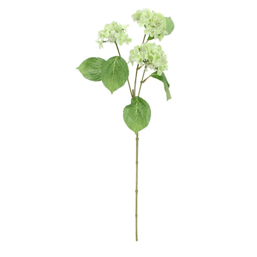 Set 3 Hortensii artificiale verzi 29x29x82h