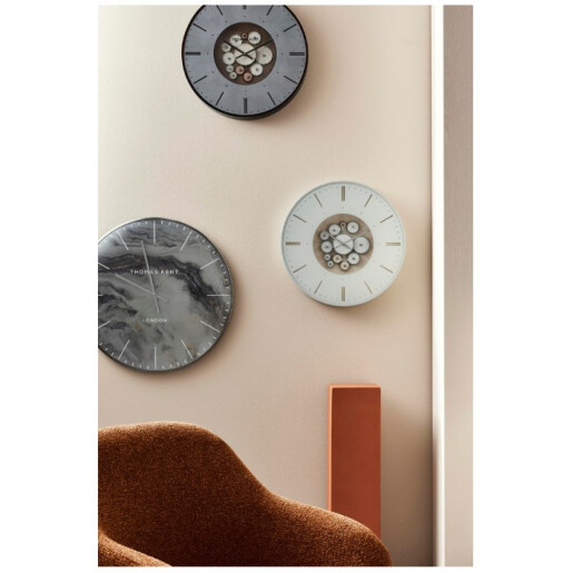 Ceas perete multicolor Veining Ø65x8h