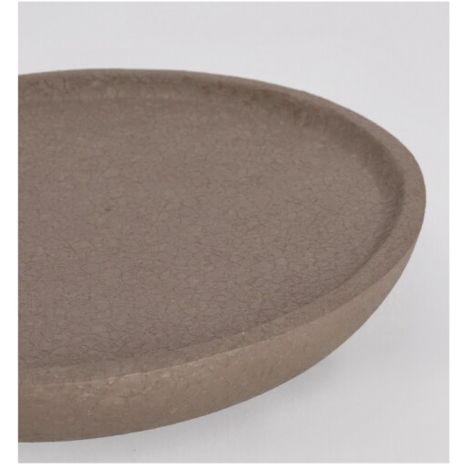 Tava decorativa otel gri Alligator 34x34x5.5h