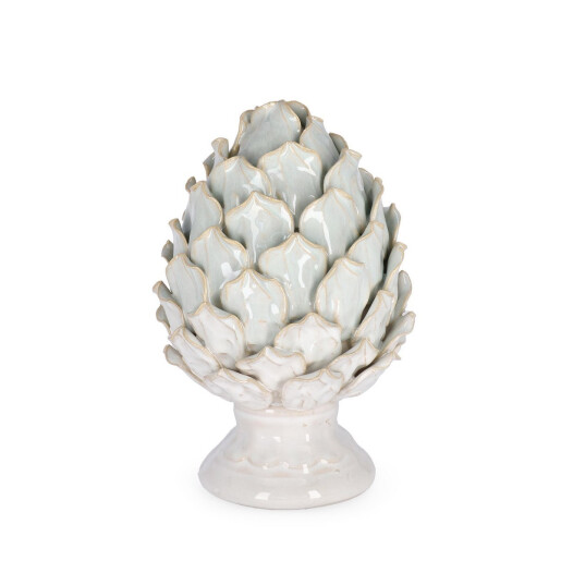 Con decorativ ceramica bej 17x16x23,5h