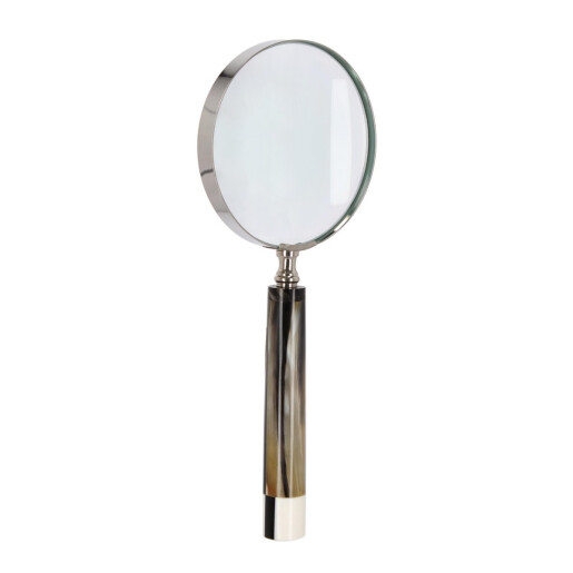 Lupa decorativa sticla metal Adventure 24,5x10x2h