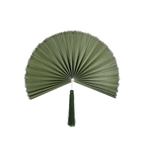 Evantai decorativ bambus verde Nanka 39x81x4h