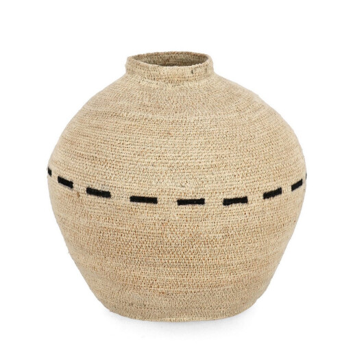 Vaza decorativa zambila apa natur negru Hue Ø10x31h
