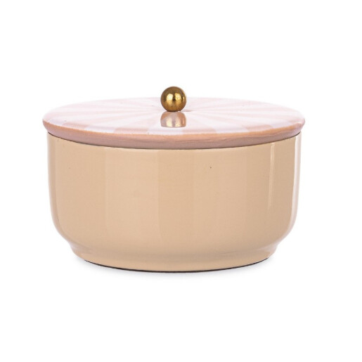 Bol decorativ, depozitare metal multicolor Donya Ø11x7,5h