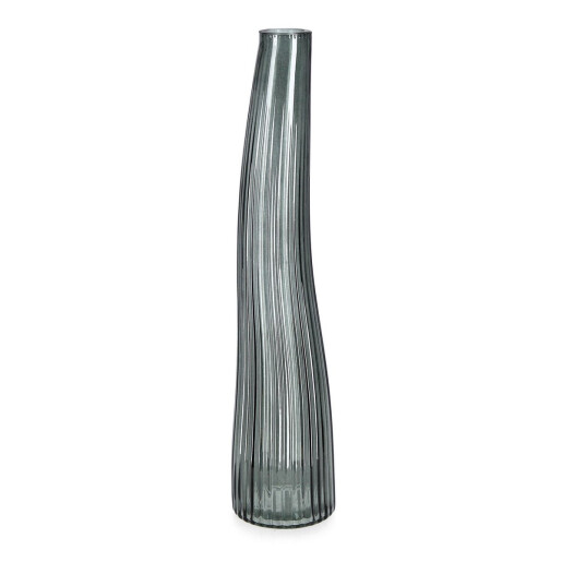 Vaza flori sticla verde Haldys Ø10x46h