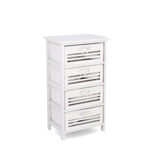 Comoda lemn alb Leny 40x29x73h