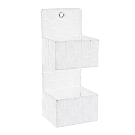 Raft suspendabil perete nailon alb 25x15x48h Raft suspendabil perete nailon alb 25x15x48h