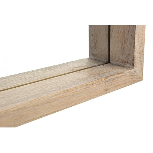 Oglinda perete rama lemn natur Tiziano 32x5x122h