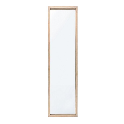 Oglinda perete rama lemn natur Tiziano 32x5x122h