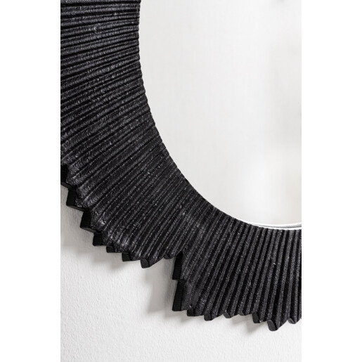 Oglinda perete otel negru Yamir 62x2 cm