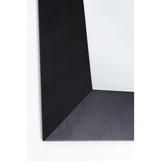 Oglinda perete lemn negru Mallow 109,5x7,5x185h