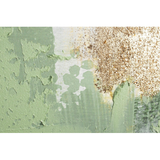 Tablou decorativ pictat manual canvas abstract Bold 204x5x124h