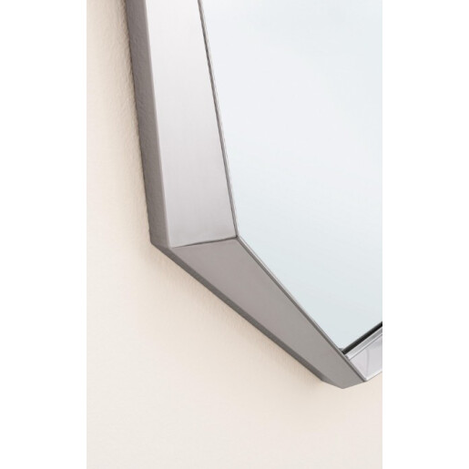 Oglinda perete otel argintiu Gursky 80x8x80h