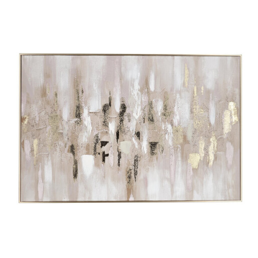 Tablou decorativ canvas abstract Hannes 90x3,5x60h