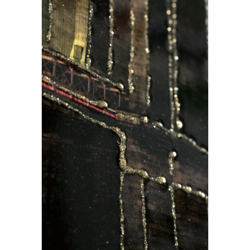 Tablou canvas Voyage 90x4x60h