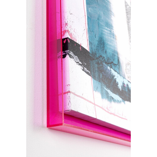 Tablou multicolor canvas Alek 80x3,3x80h