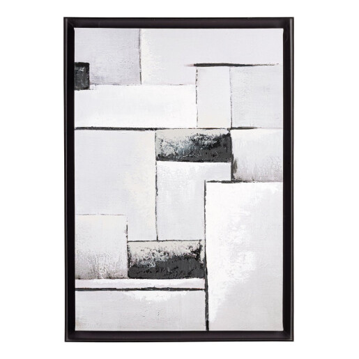 Tablou pictat manual canvas Lyam 70x3,3x100h