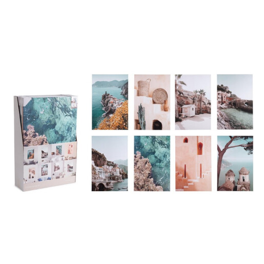 Set 8 tablouri decorative canvas 8 x 75x2,5x115h