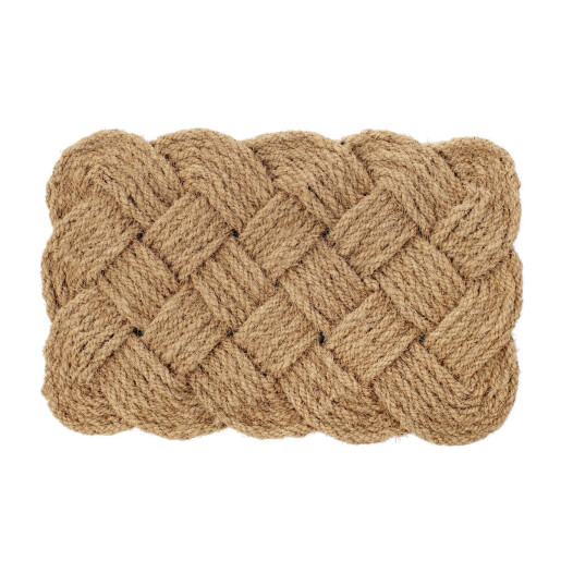 Covoras intrare casa fibre cocos Braid 40x60 cm