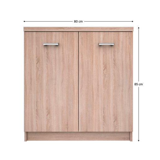 Comoda PAL stejar Sonoma Toopty 80x33x85 cm