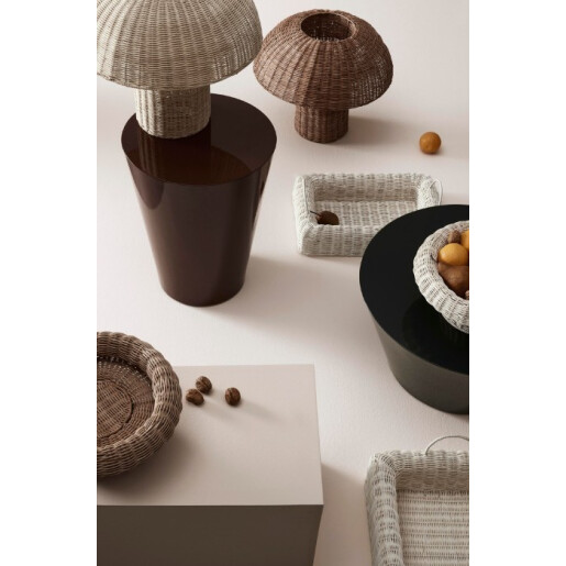 Tava ratan bej Irele 45x30x15h