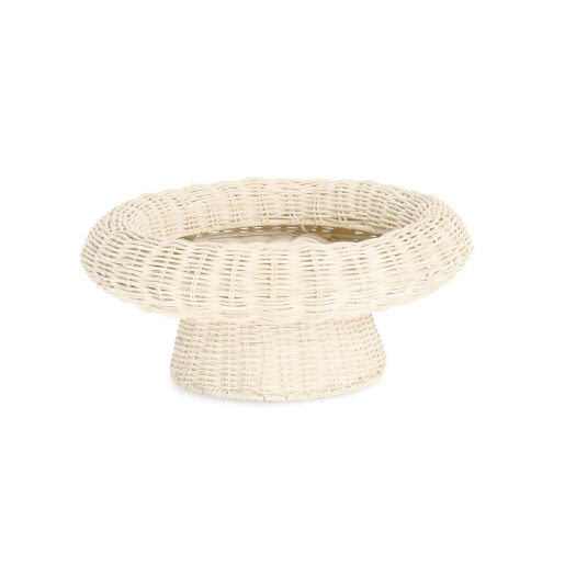 Platou ratan bej Irele Ø35x15h