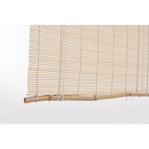 Jaluzea tip rulou din bambus natur Midollo 90 cm x 180 h