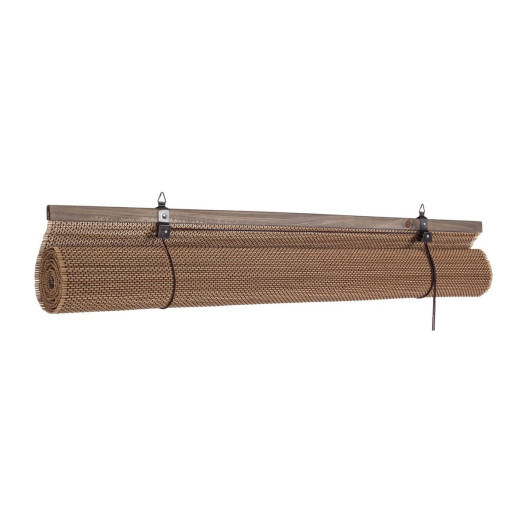 Jaluzea tip rulou din bambus maro Pia 90 cm x 180 h