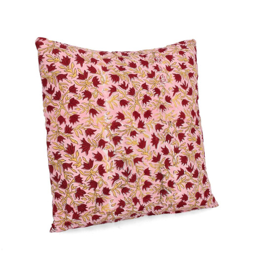 Set 4 perne decorative bumbac multicolor Clothilde 45x45 cm
