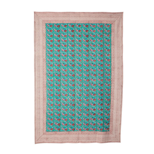 Cuvertura pat bumbac multicolor Emelie 140x220 cm