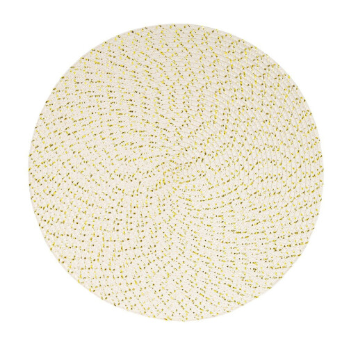 Set 12 suporturi farfurii polipropilena alba Wildon Ø38 cm