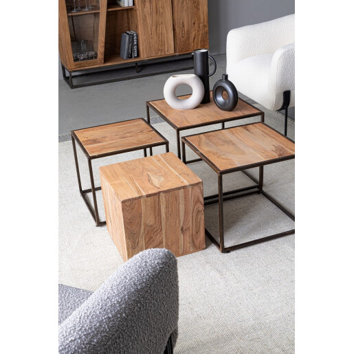 Vaza flori piatra gri Loki 22.5x7.5x18.5h