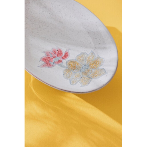 Set 3 tavi ceramica multicolora Sketchi 23,5x12,5x2h; 31x15,5x2h; 37,5x18,5x2h