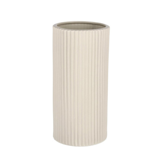 Vaza flori ceramica ivoire Vivy Ø12,5x26h
