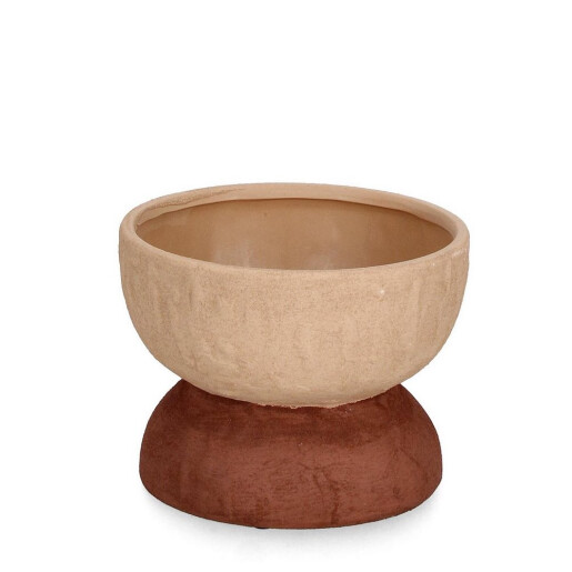 Vaza flori teracota natur maro Hector Ø19x14h