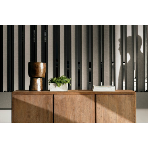 Vaza flori piatra maro Pavlos Ø24,5x37h