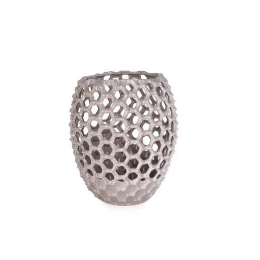 Vaza flori ceramica alba Tayio Ø34x39h