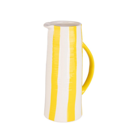 Carafa decorativa portelan alb gaben Joly 15,8x11,2x27,6h