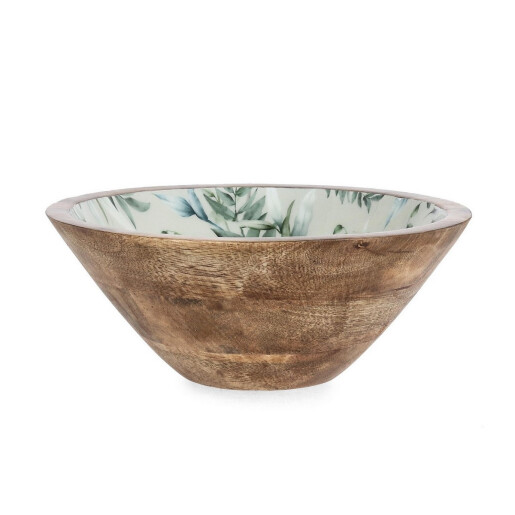 Bol lemn mango email multicolorThara Ø24x10,5h